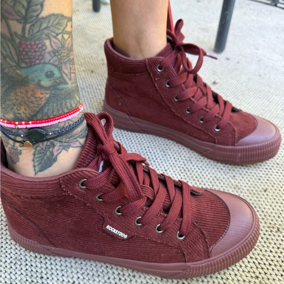 Rocket Dog Burgundy Ankle Boots -Like new! - Picture 7 of 13